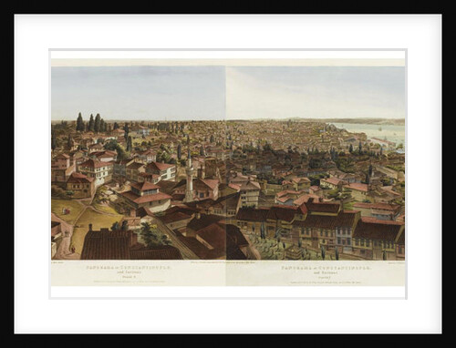 Panorama of Constantinople by Henry Aston Barker