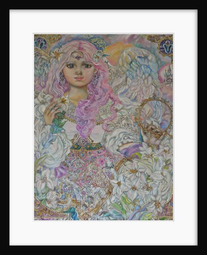 An angel of the pink lily by Yumi Sugai
