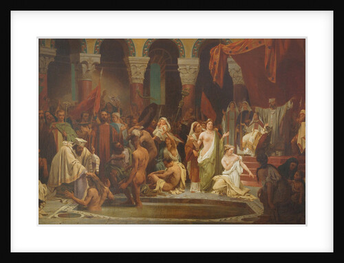 The baptism of Clovis by Jules Vincent Rigo