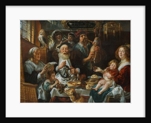 As the Old Sing, So the Young Pipe by Jacob Jordaens
