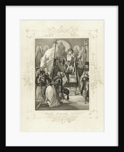 The Metropolitan Germanos raising the banner of freedom by Peter von Hess