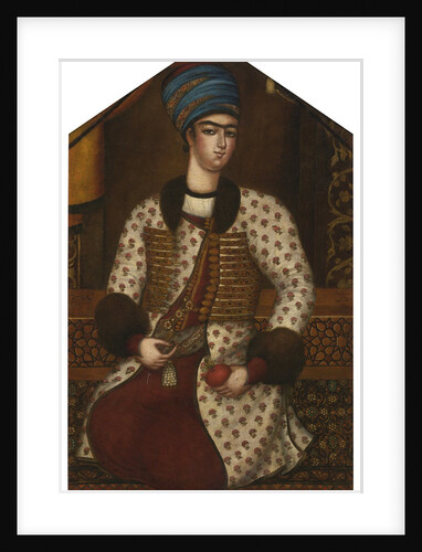 Portrait of Rustam Khan Zand by Muhammad Sadiq