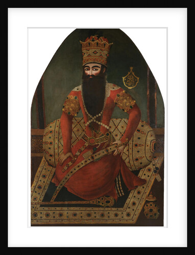 Portrait of Fath Ali Shah by Mirza Baba