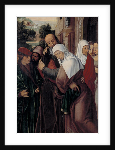 Meeting of Saints Joachim and Anne at the Golden Gate by Ambrosius Benson