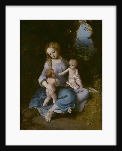 Virgin and child with John the Baptist as a Boy by Correggio