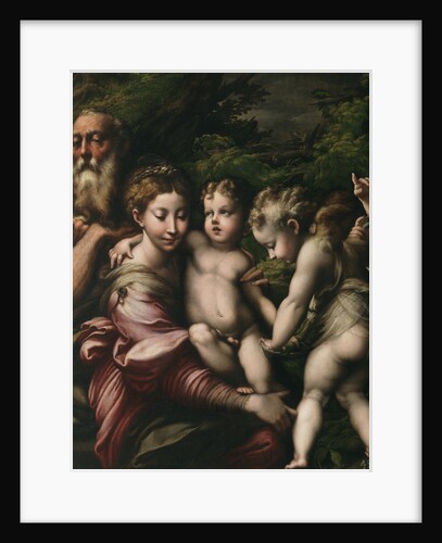The Holy Family with Angels by Parmigianino