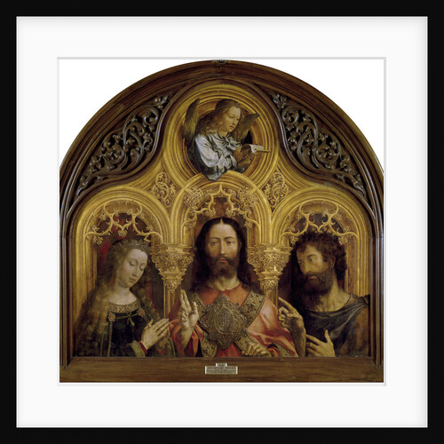 Christ between the Virgin Mary and Saint John the Baptist by Jan Gossaert