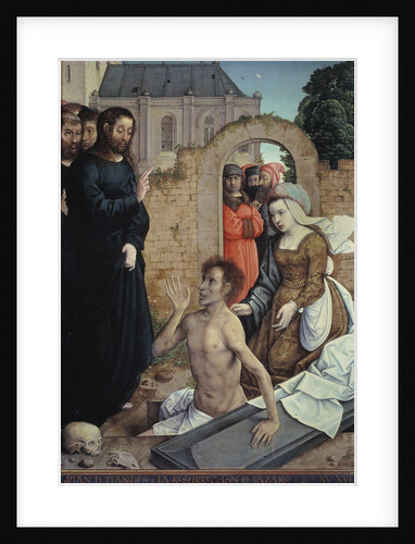 The Resurrection of Lazarus by Juan de Flandes