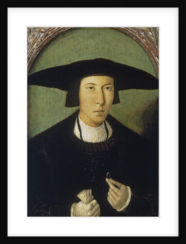 Portrait of a Young Man by Jan Mostaert