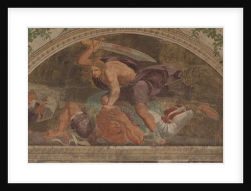 David slaying Goliath (Loggia di Davide) by Giulio Romano