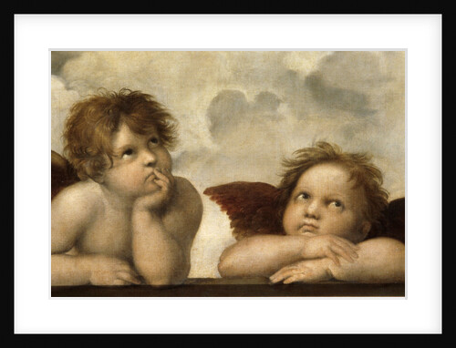 The Sistine Madonna (Detail) by Raphael