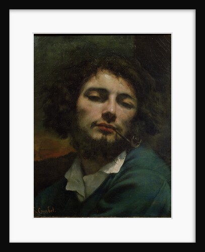 Self-Portrait by Gustave Courbet
