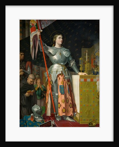 Joan of Arc at the Coronation of Charles VII in the Cathedral at Reims by Jean Auguste Dominique Ingres