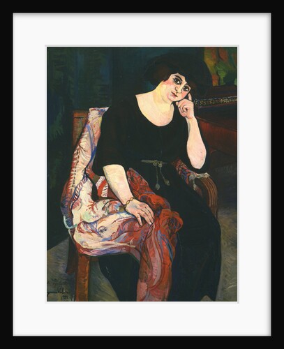 Portrait of Madame Zamaron by Suzanne Valadon