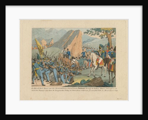 The Army of Graf Ivan Ivanovich Diebitsch crossing the Balkans by Anton Paul Eisen