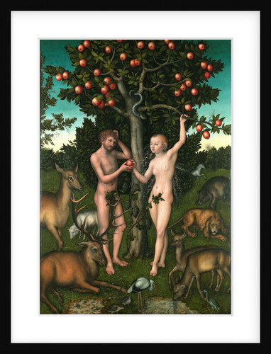 Adam and Eve by Lucas Cranach the Elder