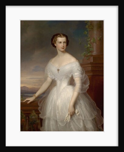 Portrait of Elisabeth of Bavaria by Franz Schrotzberg