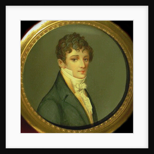 Portrait of Nikolay Afanasyevich Goncharov, Natalia Pushkinas father by Anonymous