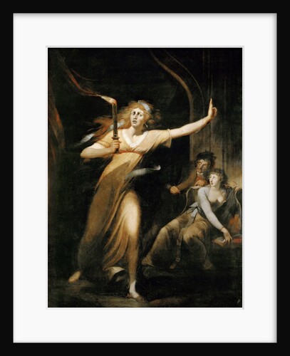 Lady Macbeth Walking in her Sleep by Johann Heinrich Füssli