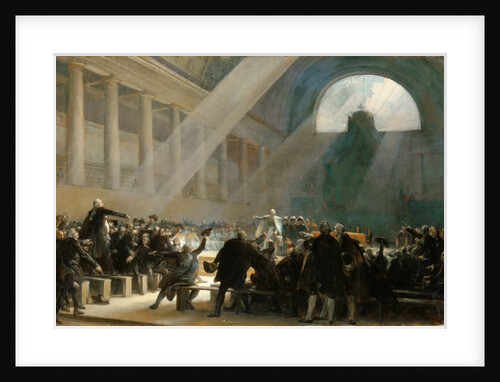 Mirabeau Answering Dreux-Brézé, at the National Assembly Meeting, June 23, 1789 by Alexandre-Évariste Fragonard