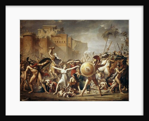The Rape of the Sabine Women by Jacques Louis David