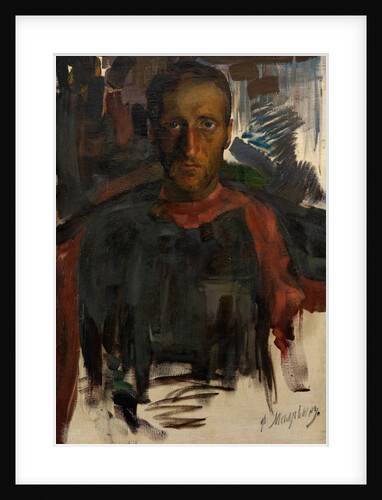 Portrait of the Poet Nikolay Gumilyov by Filipp Andreyevich Malyavin