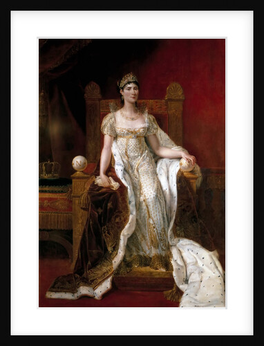 Portrait of Joséphine de Beauharnais, the first wife of Napoléon Bonaparte by Guillaume Guillon Lethiére