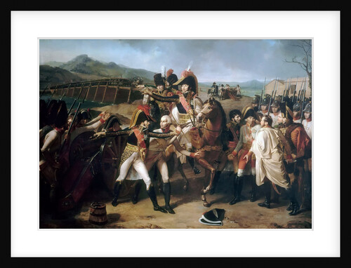 Surprise at the bridge over the Danube on 13 November 1805 by Guillaume Guillon Lethiére