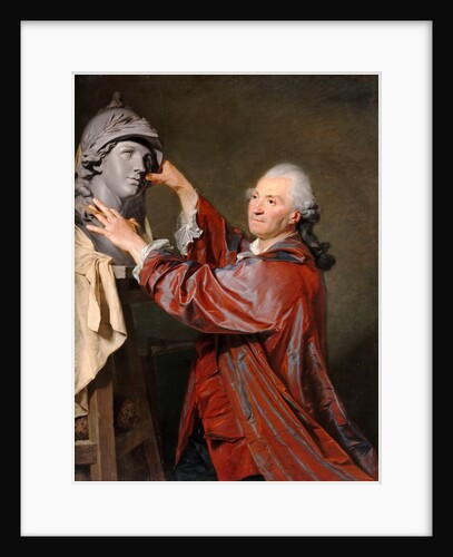 Portrait of Louis-Claude Vassé by Etienne Aubry