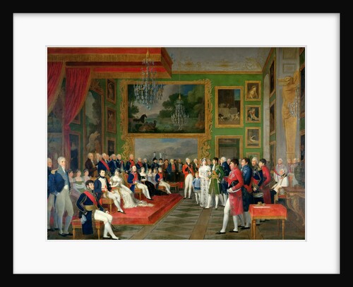 Wedding of Prince Eugène de Beauharnais and Princess Augusta of Bavaria, January 13, 1806 by François-Guillaume Ménageot