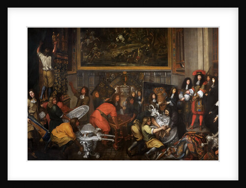 Louis XIV visits the Manufacture des Gobelins on October 15, 1667 by Simon Renard de Saint-André