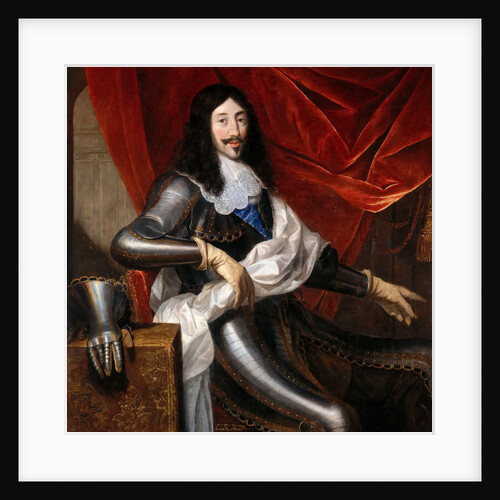 Portrait of Louis XIII of France by Justus van Egmont