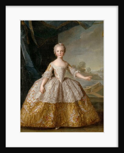 Princess Isabella of Parma as child by Jean-Marc Nattier