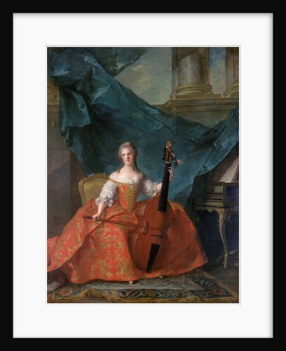 Princess Anne Henriette of France by Jean-Marc Nattier