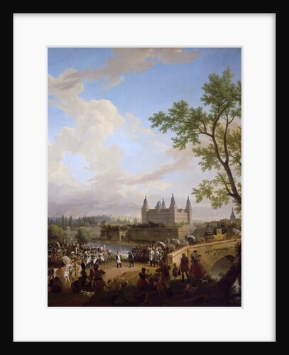 Meeting between Napoleon and Baron Karl von Dalberg at Aschaffenburg, 2 October, 1806 by Florent Fidèle Constant Bourgeois du Castelet