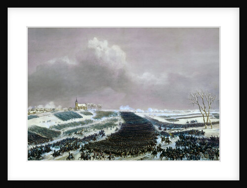The Battle of Preussisch-Eylau on February 8, 1807 by Jean-Antoine-Siméon Fort