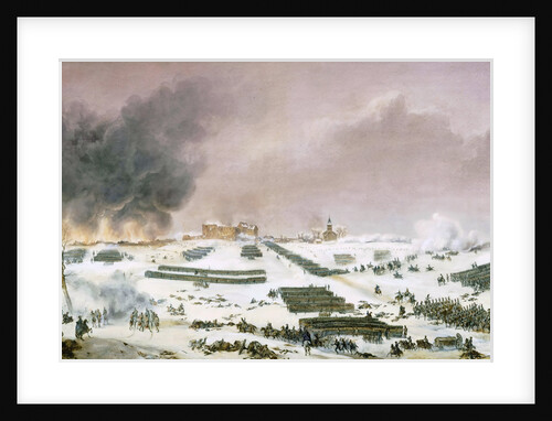 The Battle of Preussisch-Eylau on February 7, 1807 by Jean-Antoine-Siméon Fort