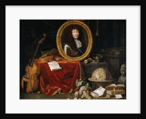 Allegory of Louis XIV, Protector of Arts and Sciences by Jean Garnier