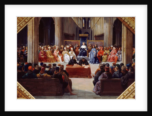 The assembly of the Estates-General, April 10, 1302 by Jean Alaux