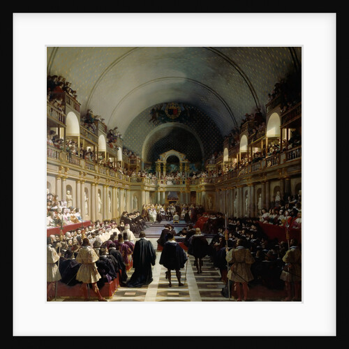 The assembly of the Estates-General on October 27, 1614 by Jean Alaux