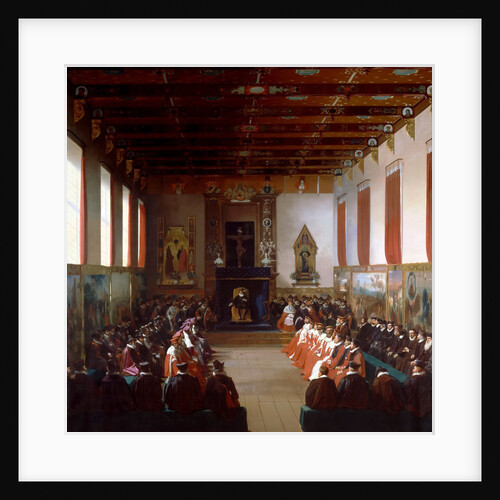 The Assembly of Notables at Rouen by Henry IV in 1596 by Jean Alaux