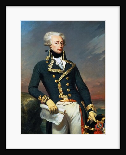 Portrait of Gilbert Motier the Marquis De La Fayette, as a Lieutenant General, 1791 by Joseph-Désiré Court