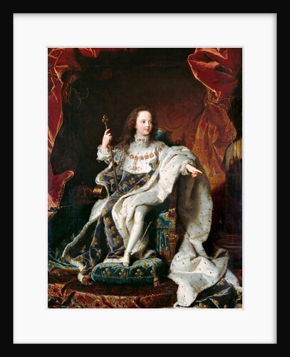 Louis XIV, King of France by Hyacinthe François Honoré Rigaud