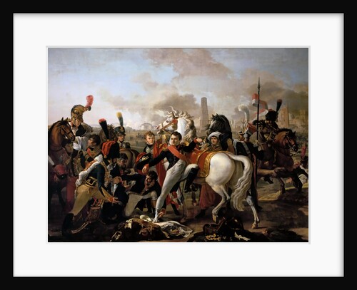 Napoleon wounded before Ratisbon, April 23, 1809 by Claude Gautherot
