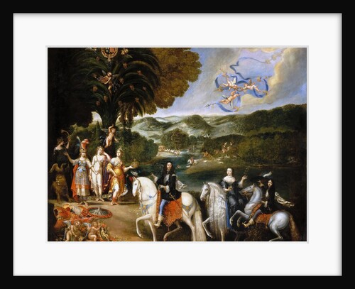 Allegory of the Treaty of the Pyrenees (Allegory of the Marriage of Louis XIV) by Claude Deruet