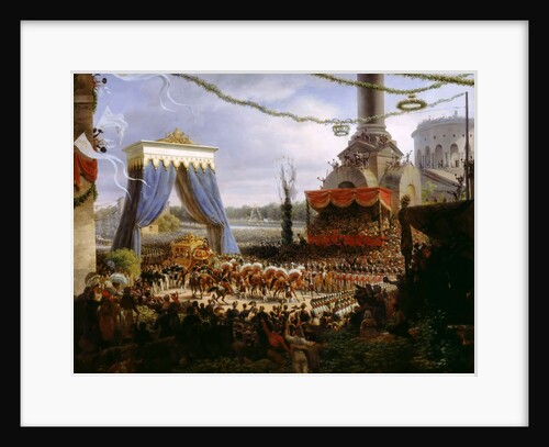 Entry of Charles X into Paris, after his consecration, 6 June 1825 by Baron Louis-François Lejeune