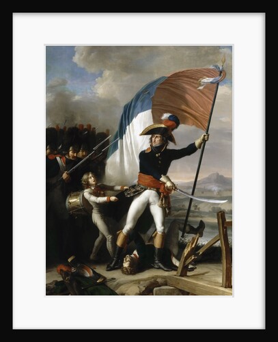 General Augereau at the Pont dArcole on November 15, 1796 by Charles Thévenin