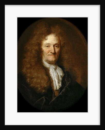 Portrait of Jean de La Fontaine by Nicolas de Largillière