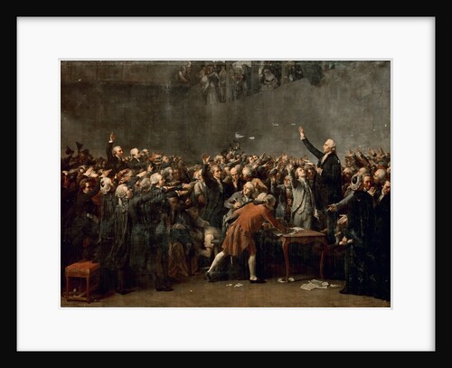 The Tennis Court Oath on 20 June 1789 by Auguste Couder