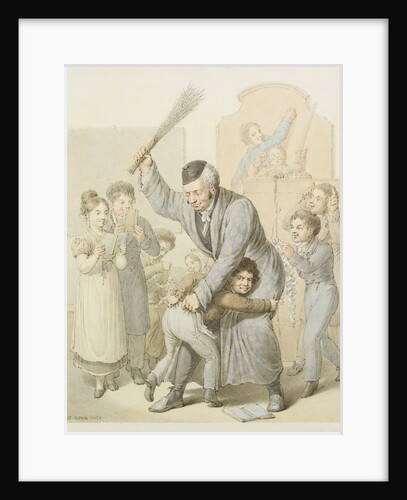 The Punishment in School Classroom by Georg Emanuel Opiz